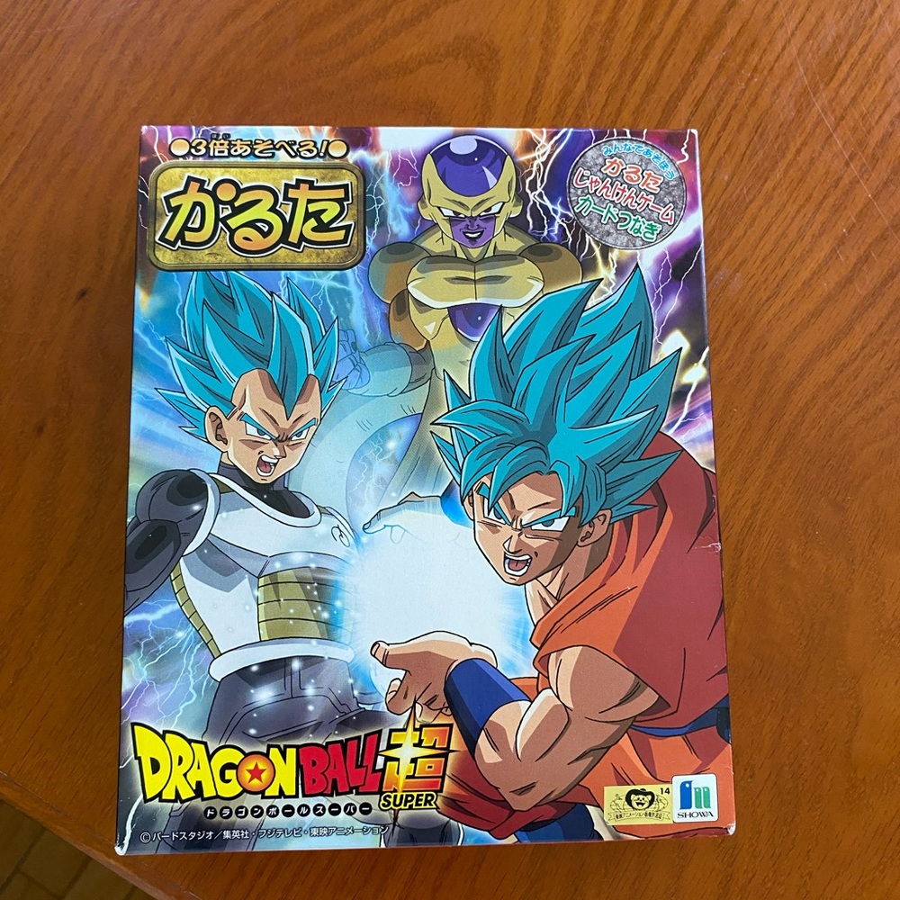Doragon Ball Super Karuta Japanese playing cards Hiragana SHOWA NOTES